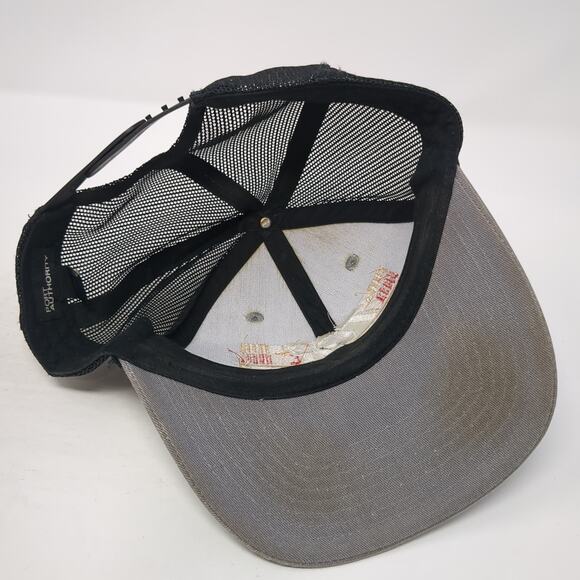 Tri-City Raceway Snapback Trucker Hat Gray One Size Adjustable Port Authority - Picture 7 of 10